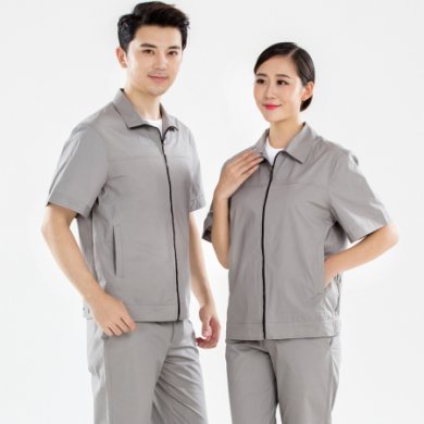 夏季工作服款式圖片，定做夏季工服廠家