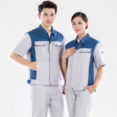 常州夏季工作服定做，常州短袖工作服款式
